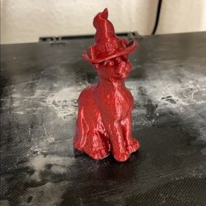3D Printed Halloween Witch Cat